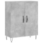 vidaXL Highboard Betongrau 69,5x34x180 cm Holzwerkstoff vidaXL Highboard Betongrau 69,5x34x180 cm Holzwerkstoff