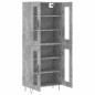 vidaXL Highboard Betongrau 69,5x34x180 cm Holzwerkstoff vidaXL Highboard Betongrau 69,5x34x180 cm Holzwerkstoff
