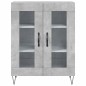 vidaXL Highboard Betongrau 69,5x34x180 cm Holzwerkstoff vidaXL Highboard Betongrau 69,5x34x180 cm Holzwerkstoff