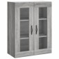 vidaXL Highboard Grau Sonoma 69,5x34x180 cm Holzwerkstoff vidaXL Highboard Grau Sonoma 69,5x34x180 cm Holzwerkstoff