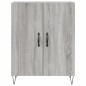 vidaXL Highboard Grau Sonoma 69,5x34x180 cm Holzwerkstoff vidaXL Highboard Grau Sonoma 69,5x34x180 cm Holzwerkstoff