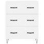 vidaXL Highboard Weiß 69,5x34x180 cm Holzwerkstoff vidaXL Highboard Weiß 69,5x34x180 cm Holzwerkstoff