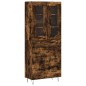 vidaXL Highboard Räuchereiche 69,5x34x180 cm Holzwerkstoff vidaXL Highboard Räuchereiche 69,5x34x180 cm Holzwerkstoff