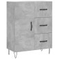 vidaXL Highboard Betongrau 69,5x34x180 cm Holzwerkstoff vidaXL Highboard Betongrau 69,5x34x180 cm Holzwerkstoff