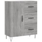 vidaXL Highboard Grau Sonoma 69,5x34x180 cm Holzwerkstoff vidaXL Highboard Grau Sonoma 69,5x34x180 cm Holzwerkstoff