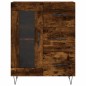 vidaXL Highboard Räuchereiche 69,5x34x180 cm Holzwerkstoff vidaXL Highboard Räuchereiche 69,5x34x180 cm Holzwerkstoff