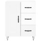 vidaXL Highboard Hochglanz-Weiß 69,5x34x180 cm Holzwerkstoff vidaXL Highboard Hochglanz-Weiß 69,5x34x180 cm Holzwerkstoff