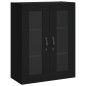 vidaXL Highboard Schwarz 69,5x34x180 cm Holzwerkstoff vidaXL Highboard Schwarz 69,5x34x180 cm Holzwerkstoff