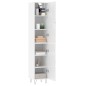 vidaXL Highboard Hochglanz-Weiß 34,5x34x180 cm Holzwerkstoff vidaXL Highboard Hochglanz-Weiß 34,5x34x180 cm Holzwerkstoff