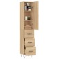 vidaXL Highboard Sonoma-Eiche 34,5x34x180 cm Holzwerkstoff vidaXL Highboard Sonoma-Eiche 34,5x34x180 cm Holzwerkstoff