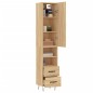 vidaXL Highboard Sonoma-Eiche 34,5x34x180 cm Holzwerkstoff vidaXL Highboard Sonoma-Eiche 34,5x34x180 cm Holzwerkstoff