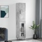 vidaXL Highboard Betongrau 34,5x34x180 cm Holzwerkstoff vidaXL Highboard Betongrau 34,5x34x180 cm Holzwerkstoff