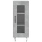 vidaXL Highboard Betongrau 34,5x34x180 cm Holzwerkstoff vidaXL Highboard Betongrau 34,5x34x180 cm Holzwerkstoff