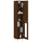 vidaXL Highboard Braun Eichen-Optik 34,5x34x180 cm Holzwerkstoff vidaXL Highboard Braun Eichen-Optik 34,5x34x180 cm Holzwerkstoff