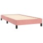 vidaXL Bettgestell Rosa 90x200 cm Samt vidaXL Bettgestell Rosa 90x200 cm Samt
