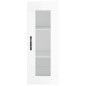 vidaXL Highboard Hochglanz-Weiß 34,5x34x180 cm Holzwerkstoff vidaXL Highboard Hochglanz-Weiß 34,5x34x180 cm Holzwerkstoff