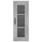 vidaXL Highboard Betongrau 34,5x34x180 cm Holzwerkstoff vidaXL Highboard Betongrau 34,5x34x180 cm Holzwerkstoff