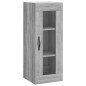 vidaXL Highboard Grau Sonoma 34,5x34x180 cm Holzwerkstoff vidaXL Highboard Grau Sonoma 34,5x34x180 cm Holzwerkstoff