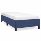 Bettgestell Blau 100x200 cm Stoff Bettgestell Blau 100x200 cm Stoff