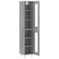 vidaXL Highboard Grau Sonoma 34,5x34x180 cm Holzwerkstoff vidaXL Highboard Grau Sonoma 34,5x34x180 cm Holzwerkstoff