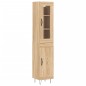 vidaXL Highboard Sonoma-Eiche 34,5x34x180 cm Holzwerkstoff vidaXL Highboard Sonoma-Eiche 34,5x34x180 cm Holzwerkstoff