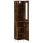 vidaXL Highboard Räuchereiche 34,5x34x180 cm Holzwerkstoff vidaXL Highboard Räuchereiche 34,5x34x180 cm Holzwerkstoff