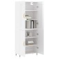 vidaXL Highboard Hochglanz-Weiß 69,5x34x180 cm Holzwerkstoff vidaXL Highboard Hochglanz-Weiß 69,5x34x180 cm Holzwerkstoff