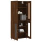 vidaXL Highboard Braun Eichen-Optik 69,5x34x180 cm Holzwerkstoff vidaXL Highboard Braun Eichen-Optik 69,5x34x180 cm Holzwerkstoff