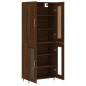 vidaXL Highboard Braun Eichen-Optik 69,5x34x180 cm Holzwerkstoff vidaXL Highboard Braun Eichen-Optik 69,5x34x180 cm Holzwerkstoff