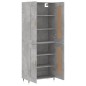 vidaXL Highboard Betongrau 69,5x34x180 cm Holzwerkstoff vidaXL Highboard Betongrau 69,5x34x180 cm Holzwerkstoff