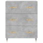 vidaXL Highboard Betongrau 69,5x34x180 cm Holzwerkstoff vidaXL Highboard Betongrau 69,5x34x180 cm Holzwerkstoff