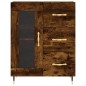vidaXL Highboard Räuchereiche 69,5x34x180 cm Holzwerkstoff vidaXL Highboard Räuchereiche 69,5x34x180 cm Holzwerkstoff
