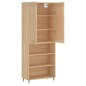 vidaXL Highboard Sonoma-Eiche 69,5x34x180 cm Holzwerkstoff vidaXL Highboard Sonoma-Eiche 69,5x34x180 cm Holzwerkstoff