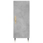 vidaXL Highboard Betongrau 34,5x34x180 cm Holzwerkstoff vidaXL Highboard Betongrau 34,5x34x180 cm Holzwerkstoff