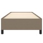Bettgestell Taupe 90x190 cm Stoff Bettgestell Taupe 90x190 cm Stoff