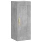 vidaXL Highboard Betongrau 34,5x34x180 cm Holzwerkstoff vidaXL Highboard Betongrau 34,5x34x180 cm Holzwerkstoff