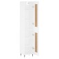 vidaXL Highboard Weiß 34,5x34x180 cm Holzwerkstoff vidaXL Highboard Weiß 34,5x34x180 cm Holzwerkstoff