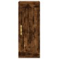 vidaXL Highboard Räuchereiche 34,5x34x180 cm Holzwerkstoff vidaXL Highboard Räuchereiche 34,5x34x180 cm Holzwerkstoff