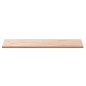 vidaXL Tischplatte 80x40x1,5 cm Rechteckig Massivholz Buche vidaXL Tischplatte 80x40x1,5 cm Rechteckig Massivholz Buche