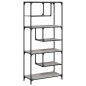 vidaXL Bücherregal Grau Sonoma 81x36x176 cm Holzwerkstoff vidaXL Bücherregal Grau Sonoma 81x36x176 cm Holzwerkstoff