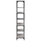 vidaXL Bücherregal Grau Sonoma 81x36x176 cm Holzwerkstoff vidaXL Bücherregal Grau Sonoma 81x36x176 cm Holzwerkstoff