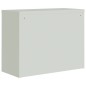 vidaXL Aktenschrank Hellgrau 90x40x110 cm Stahl vidaXL Aktenschrank Hellgrau 90x40x110 cm Stahl