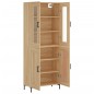 Highboard Sonoma-Eiche 69,5x34x180 cm Holzwerkstoff Highboard Sonoma-Eiche 69,5x34x180 cm Holzwerkstoff