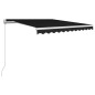 vidaXL Einziehbare Markise Handbetrieben 350 x 250 cm Anthrazit vidaXL Einziehbare Markise Handbetrieben 350 x 250 cm Anthrazit