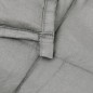 vidaXL Gewichtsdecke Grau 137x200 cm 6 kg Stoff vidaXL Gewichtsdecke Grau 137x200 cm 6 kg Stoff