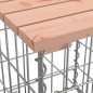 vidaXL Gartenbank aus Gabionen 244x71x65,5 cm Massivholz Douglasie vidaXL Gartenbank aus Gabionen 244x71x65,5 cm Massivholz Douglasie