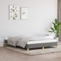 vidaXL Bettgestell Dunkelgrau 160x200 cm Stoff vidaXL Bettgestell Dunkelgrau 160x200 cm Stoff