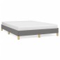 vidaXL Bettgestell Dunkelgrau 160x200 cm Stoff vidaXL Bettgestell Dunkelgrau 160x200 cm Stoff