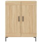 Highboard Sonoma-Eiche 69,5x34x180 cm Holzwerkstoff Highboard Sonoma-Eiche 69,5x34x180 cm Holzwerkstoff