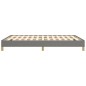 vidaXL Bettgestell Dunkelgrau 160x200 cm Stoff vidaXL Bettgestell Dunkelgrau 160x200 cm Stoff